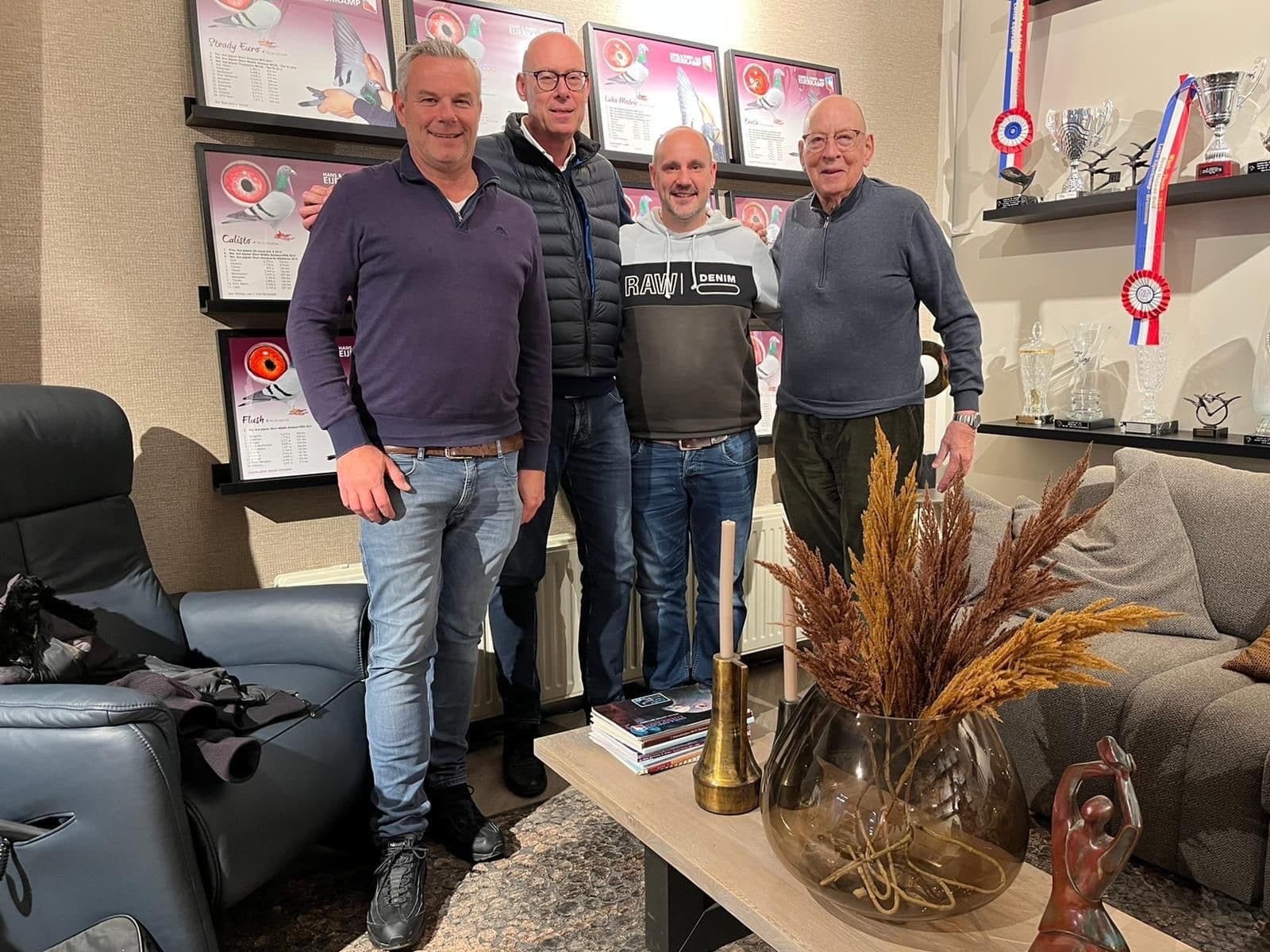 Team Eijerkamp-Wolf 1st Ace pigeon Golden Algarve Race 2024